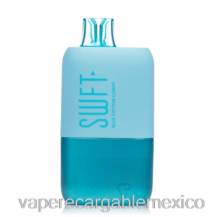 Vape Recargable Swft Icon 7500 Pantalla Inteligente Desechable Algodón De Azúcar Azul